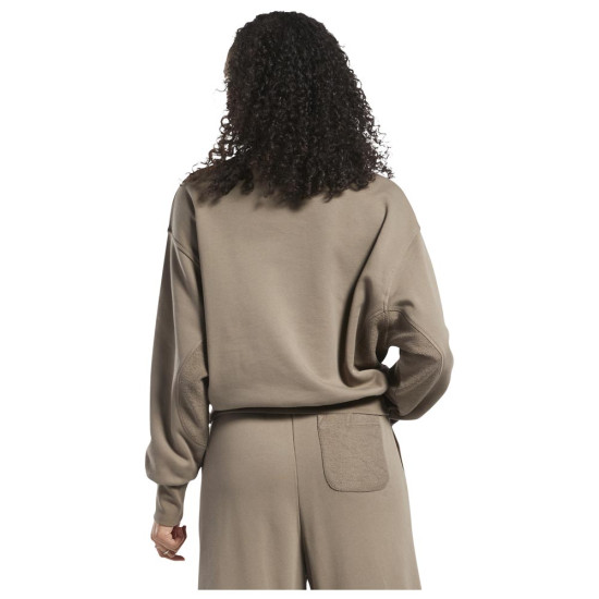 Reebok Γυναικείο φούτερ CL WDE Cotton French terry Coverup